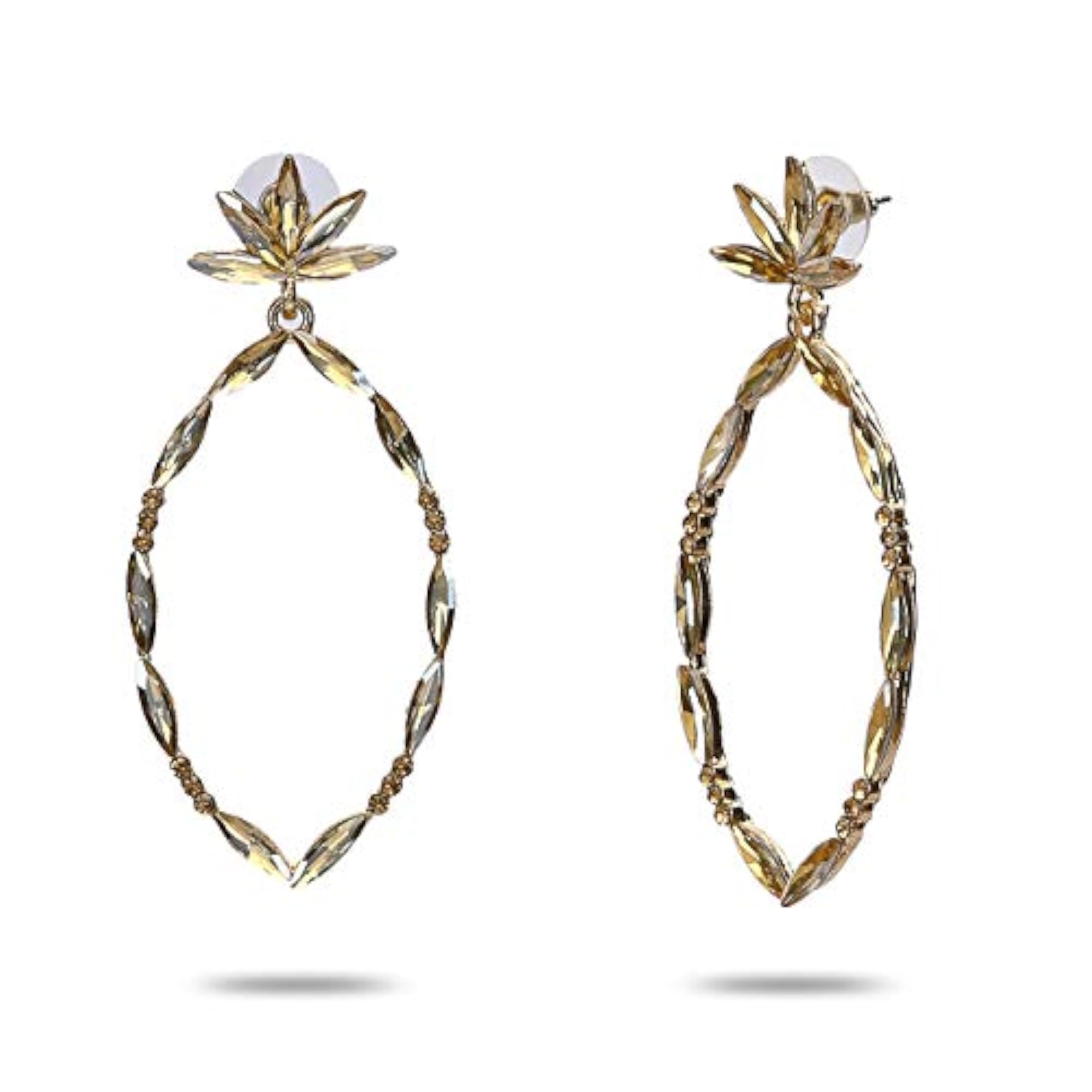 Crystal Earrings for Women - Elegant and Sparkling Dangle Earrings